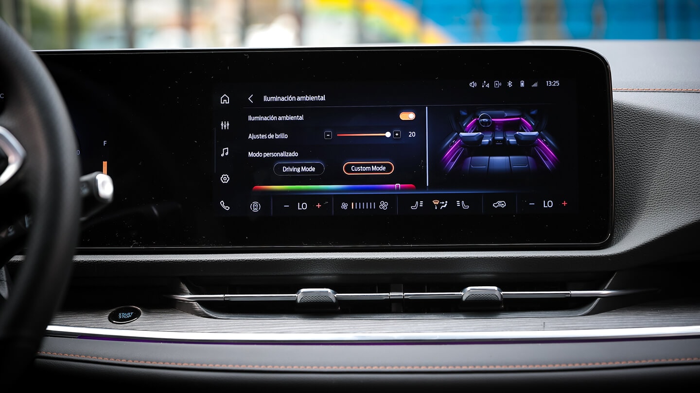 Iluminación ambiental (Titanium)