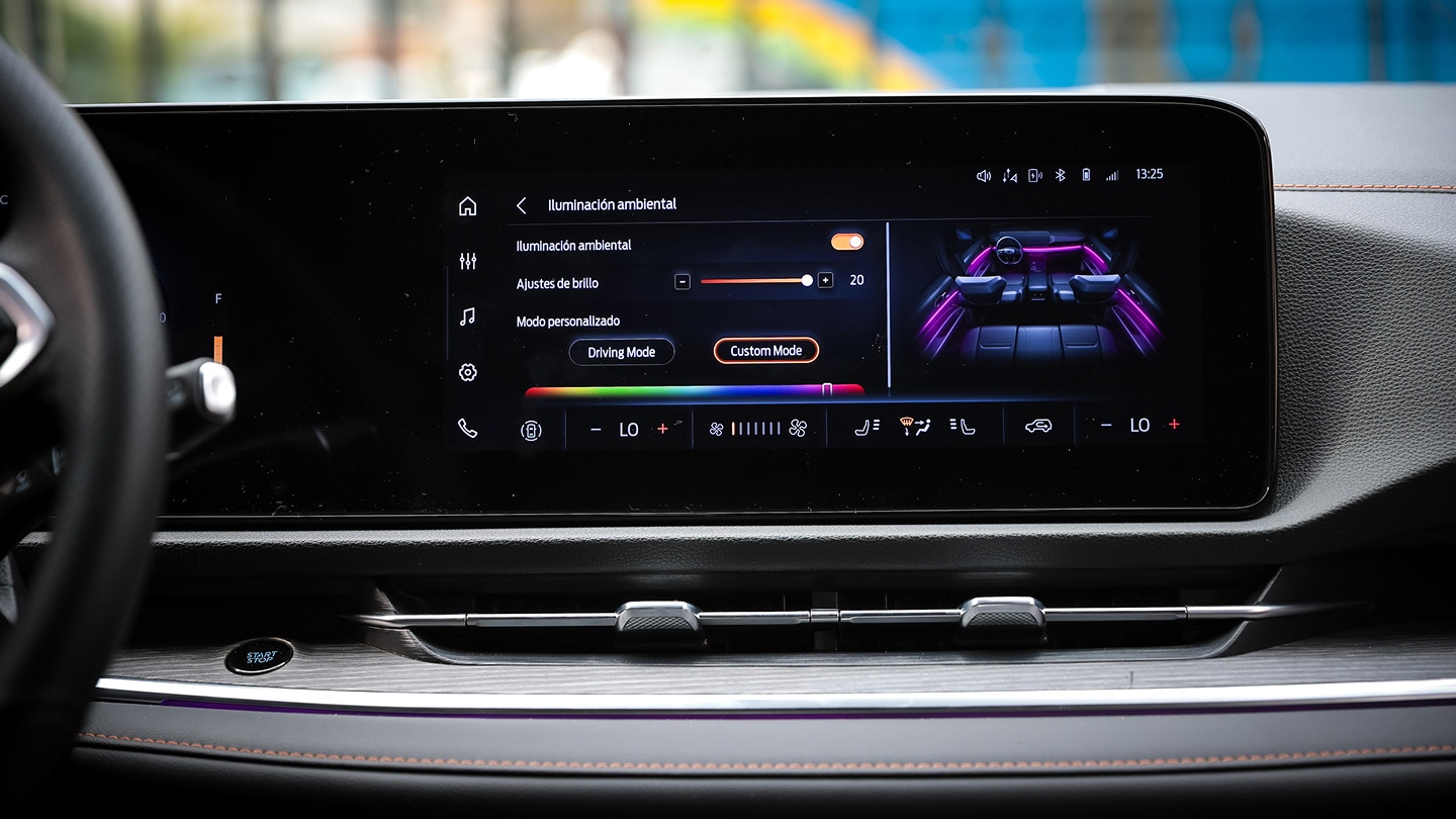 Iluminación ambiental (Titanium)